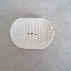 Porte-savon en porcelaine